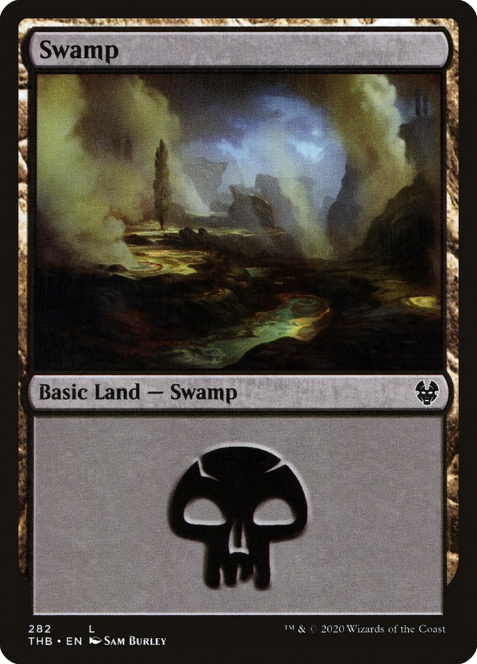 Swamp (282) [Theros Beyond Death] | Gear Gaming Bentonville