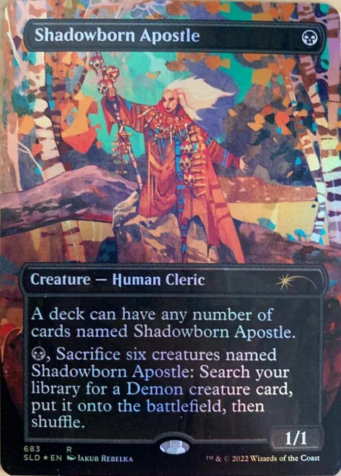 Shadowborn Apostle (Borderless) (683) [Secret Lair Drop Promos] | Gear Gaming Bentonville