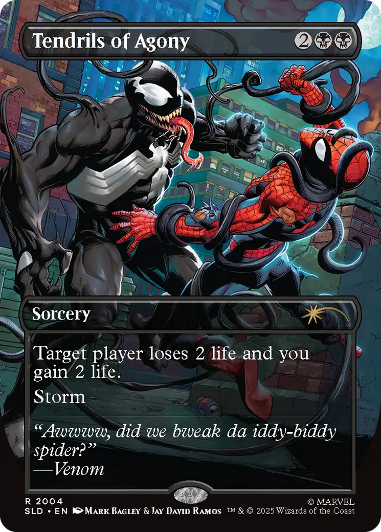 Tendrils of Agony (2004) (Rainbow Foil) [Secret Lair Drop Series] | Gear Gaming Bentonville