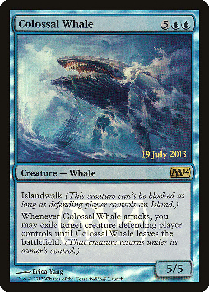 Colossal Whale [Magic 2014 Prerelease Promos] | Gear Gaming Bentonville