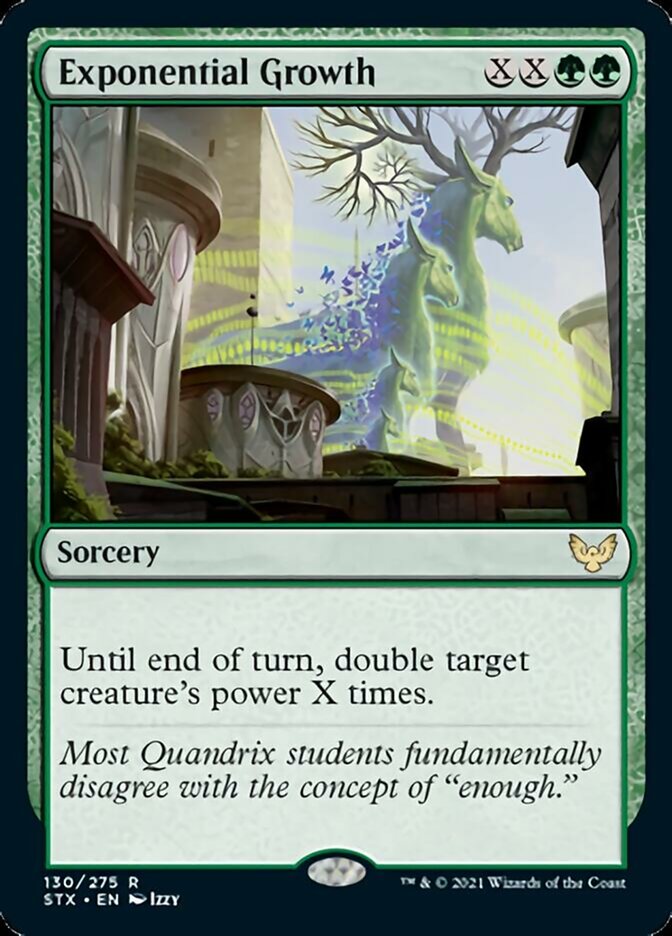 Exponential Growth [Strixhaven: School of Mages] | Gear Gaming Bentonville
