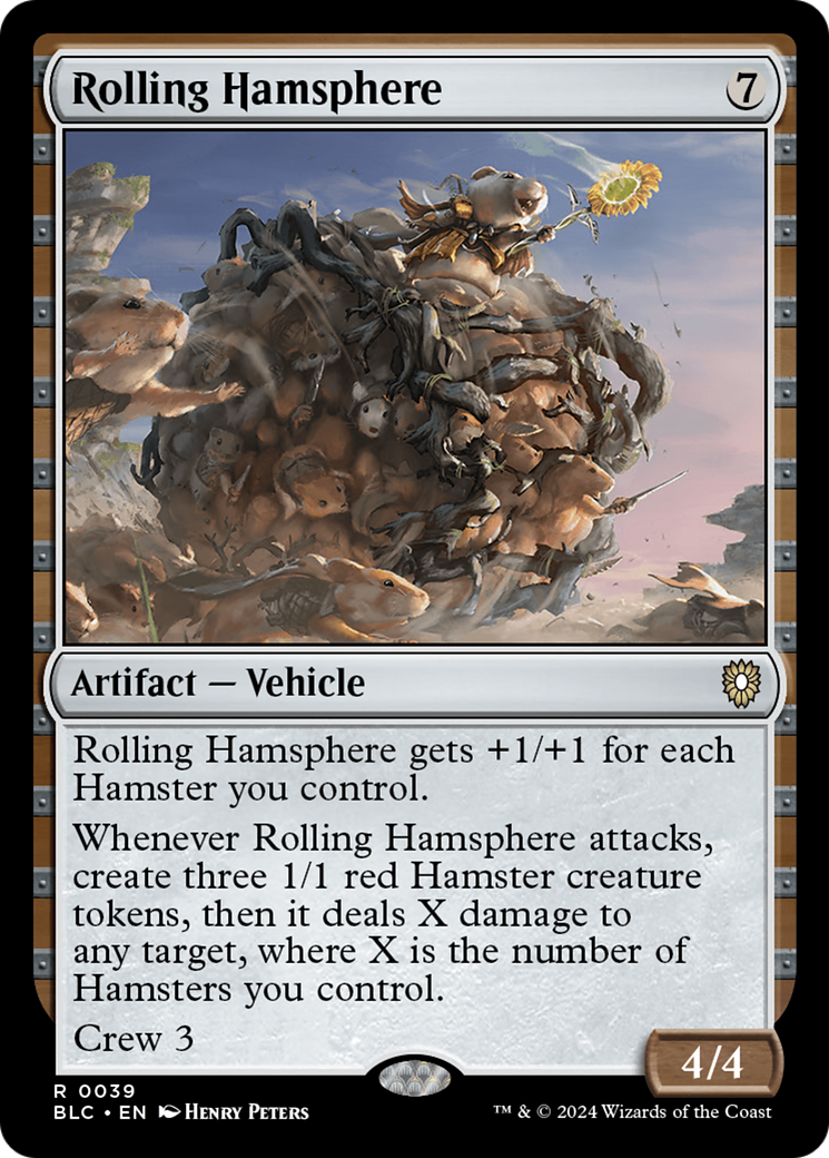 Rolling Hamsphere [Bloomburrow Commander] | Gear Gaming Bentonville