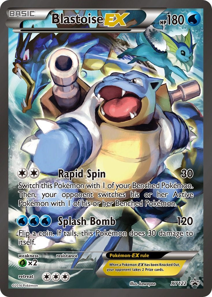 Blastoise EX (XY122) (Jumbo Card) [XY: Black Star Promos] | Gear Gaming Bentonville