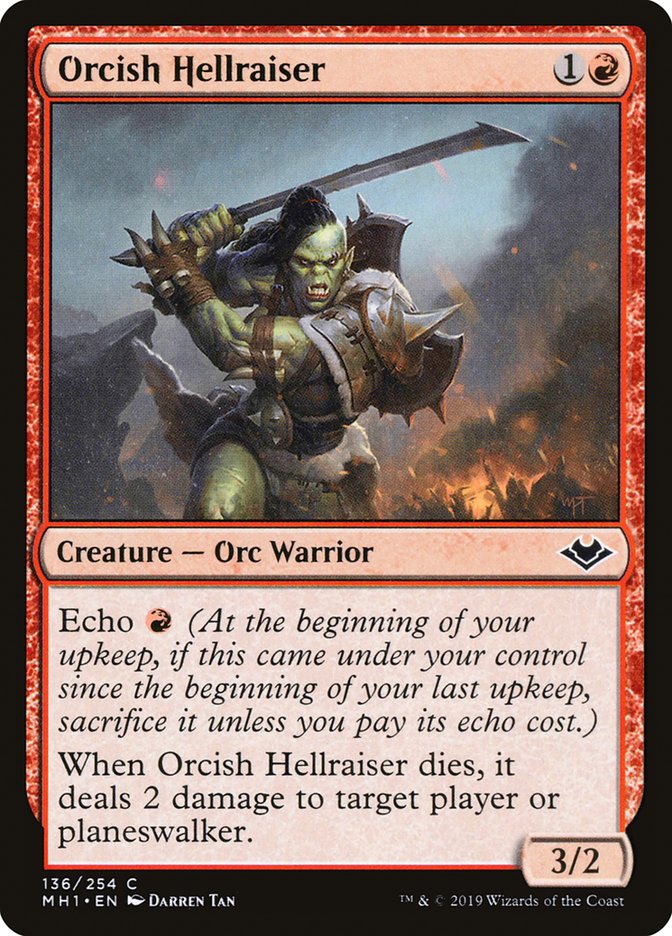 Orcish Hellraiser [Modern Horizons] | Gear Gaming Bentonville