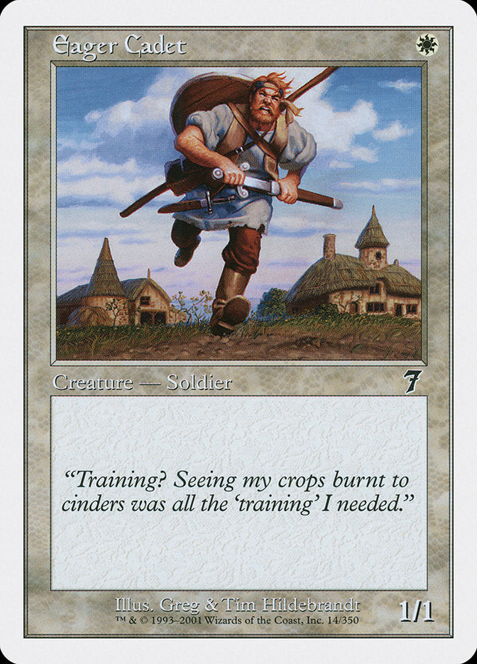 Eager Cadet [Seventh Edition] | Gear Gaming Bentonville