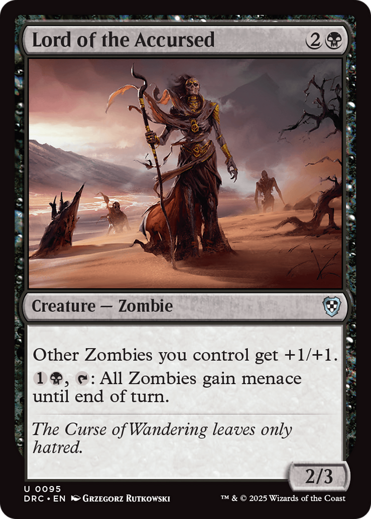 Lord of the Accursed [Aetherdrift Commander] | Gear Gaming Bentonville