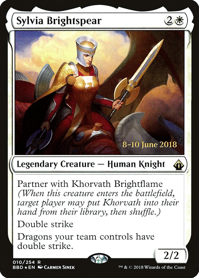Sylvia Brightspear [Battlebond Prerelease Promos] | Gear Gaming Bentonville