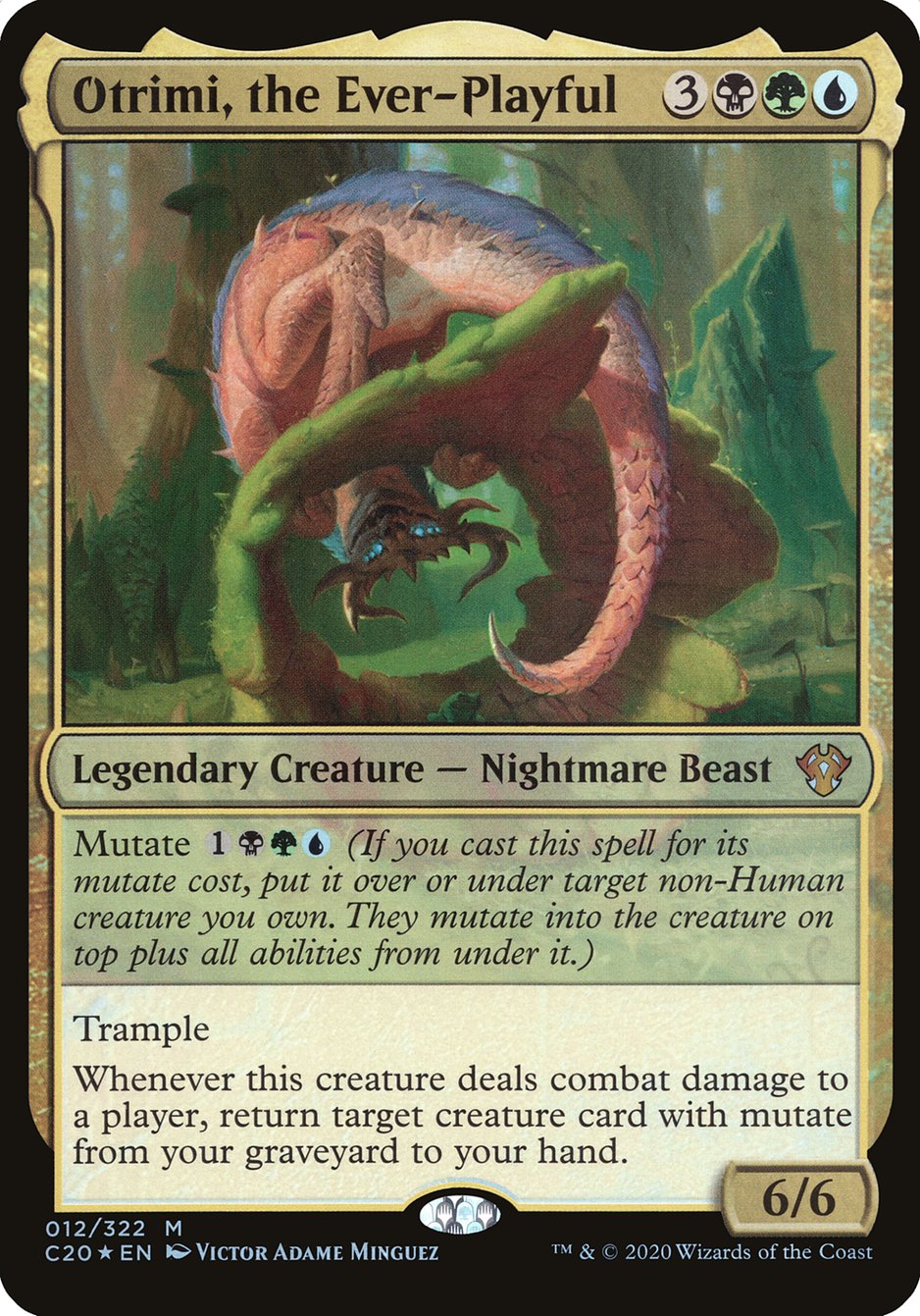 Otrimi, the Ever-Playful (Oversized) [Commander 2020 Oversized] | Gear Gaming Bentonville