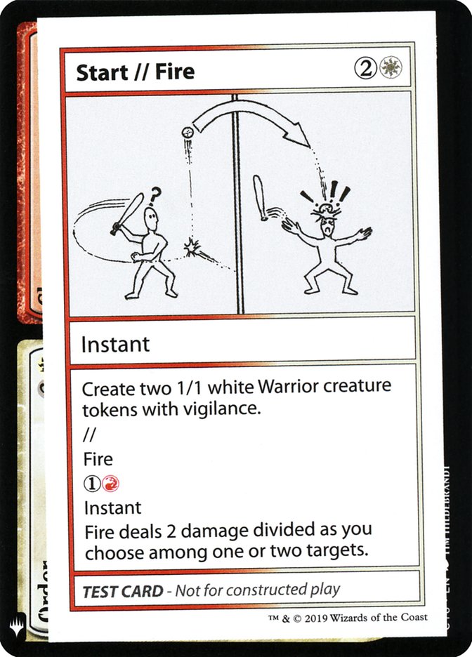 Start // Fire [Mystery Booster Playtest Cards] | Gear Gaming Bentonville