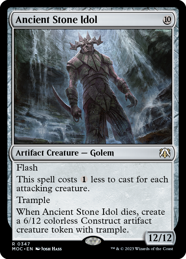 Ancient Stone Idol [March of the Machine Commander] | Gear Gaming Bentonville