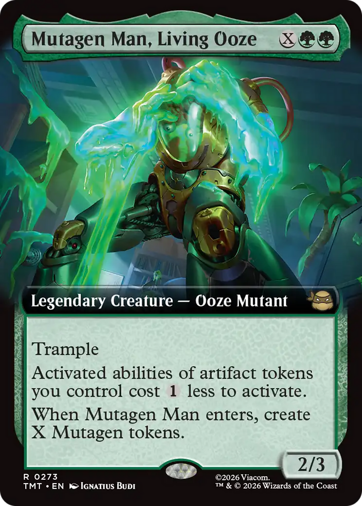 Mutagen Man, Living Ooze (Extended Art) [Teenage Mutant Ninja Turtles] | Gear Gaming Bentonville