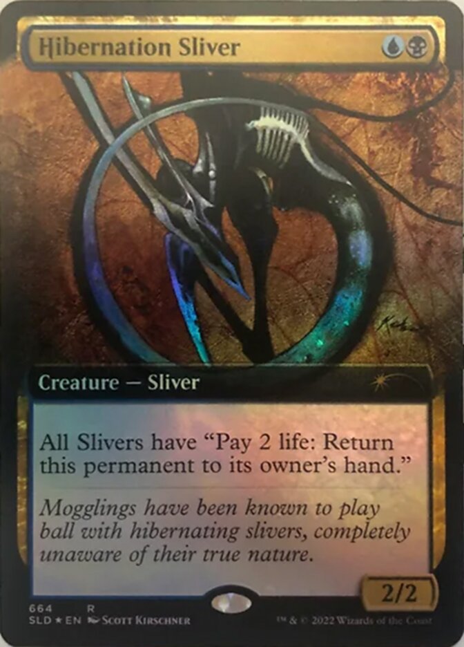 Hibernation Sliver (Extended Art) [Secret Lair Drop Promos] | Gear Gaming Bentonville