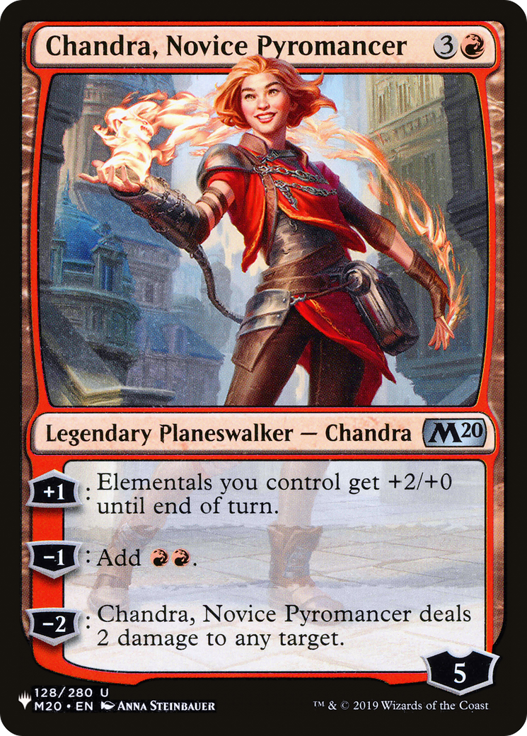 Chandra, Novice Pyromancer [The List Reprints] | Gear Gaming Bentonville