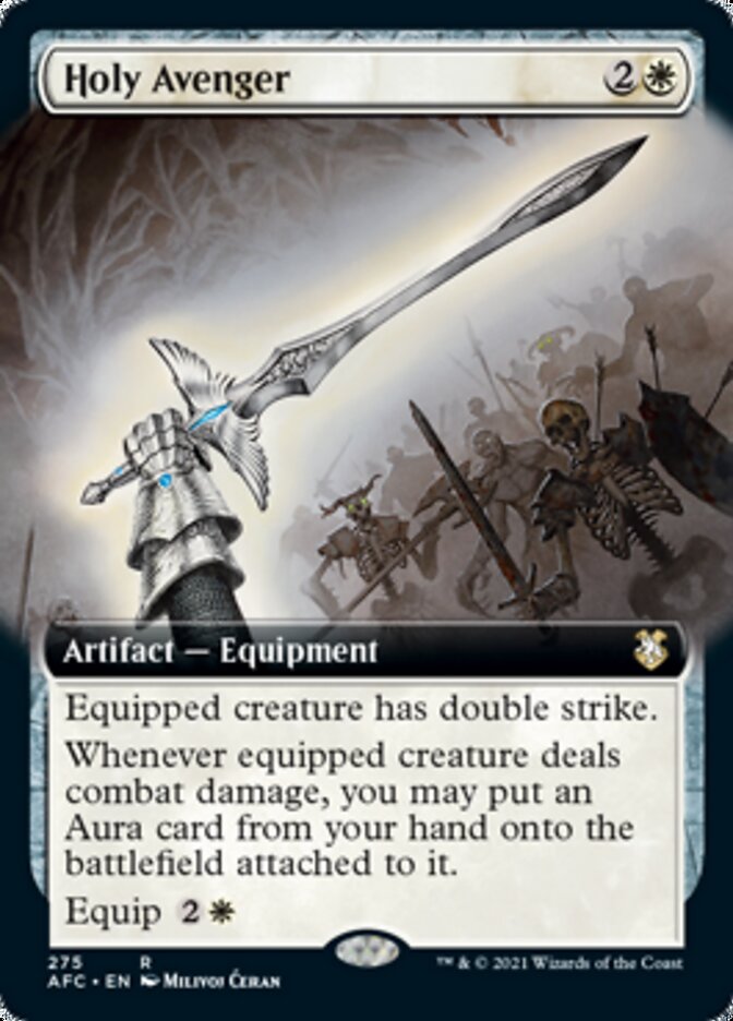 Holy Avenger (Extended Art) [Dungeons & Dragons: Adventures in the Forgotten Realms Commander] | Gear Gaming Bentonville