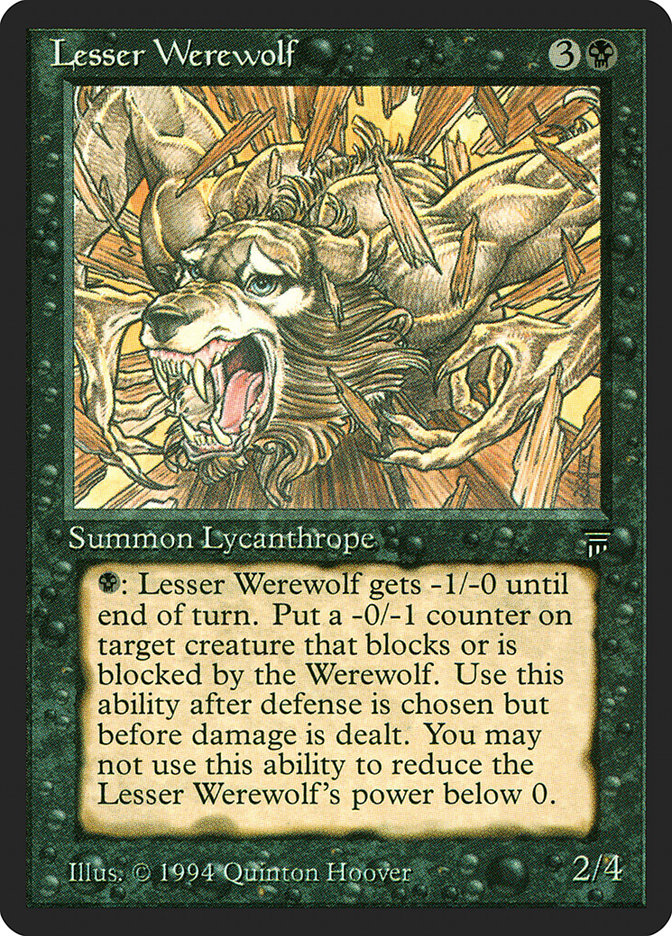 Lesser Werewolf [Legends] | Gear Gaming Bentonville