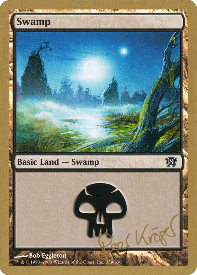 Swamp (pk339) (Peer Kroger) [World Championship Decks 2003] | Gear Gaming Bentonville