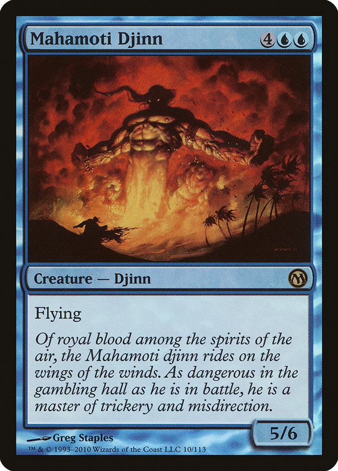 Mahamoti Djinn [Duels of the Planeswalkers] | Gear Gaming Bentonville