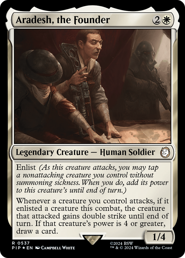 Aradesh, the Founder (Surge Foil) [Fallout] | Gear Gaming Bentonville