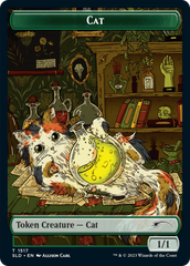 Dog // Cat Double-Sided Token [Secret Lair Commander Deck: Raining Cats and Dogs Tokens] | Gear Gaming Bentonville