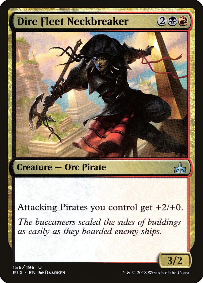 Dire Fleet Neckbreaker [Rivals of Ixalan] | Gear Gaming Bentonville