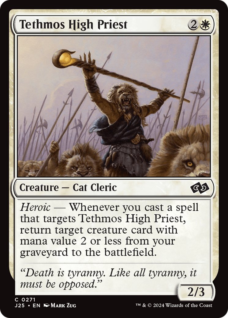 Tethmos High Priest [Foundations Jumpstart] | Gear Gaming Bentonville