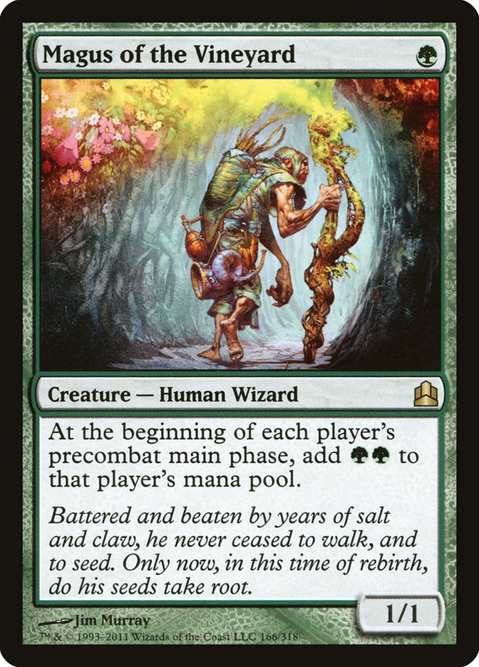 Magus of the Vineyard [Commander 2011] | Gear Gaming Bentonville