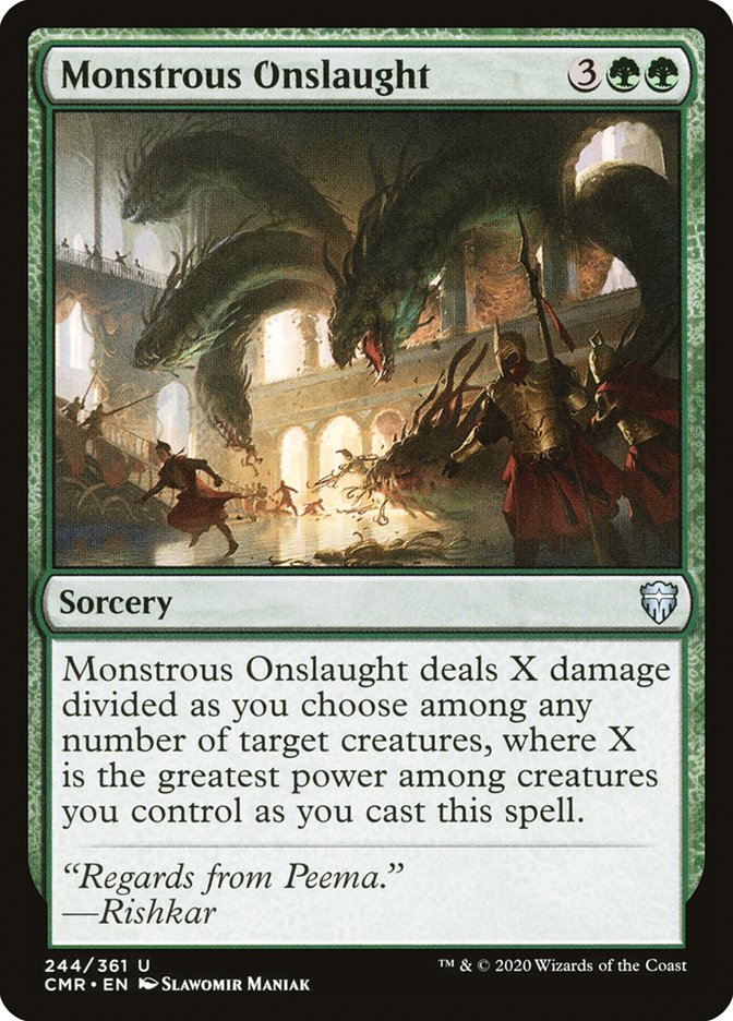 Monstrous Onslaught [Commander Legends] | Gear Gaming Bentonville
