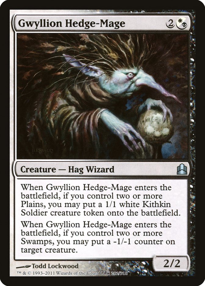 Gwyllion Hedge-Mage [Commander 2011] | Gear Gaming Bentonville