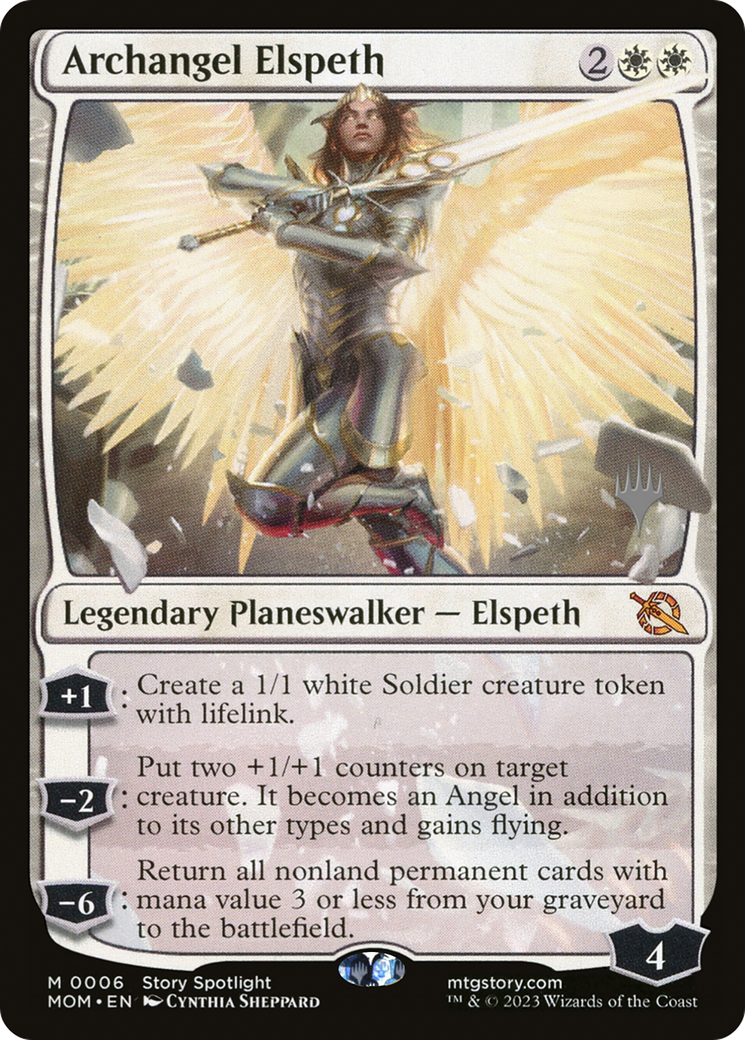 Archangel Elspeth (Promo Pack) [March of the Machine Promos] | Gear Gaming Bentonville