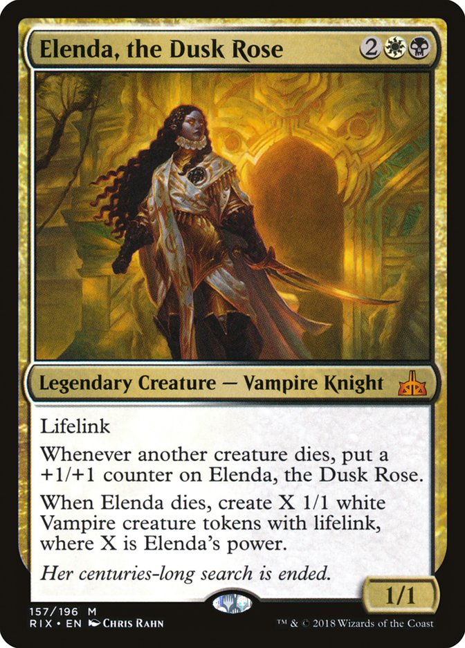 Elenda, the Dusk Rose [Rivals of Ixalan] | Gear Gaming Bentonville