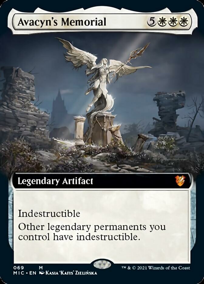 Avacyn's Memorial (Extended Art) [Innistrad: Midnight Hunt Commander] | Gear Gaming Bentonville