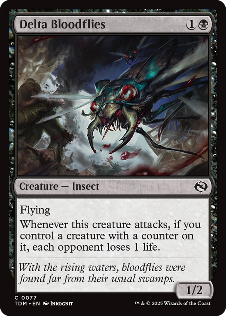 Delta Bloodflies [Tarkir: Dragonstorm] | Gear Gaming Bentonville