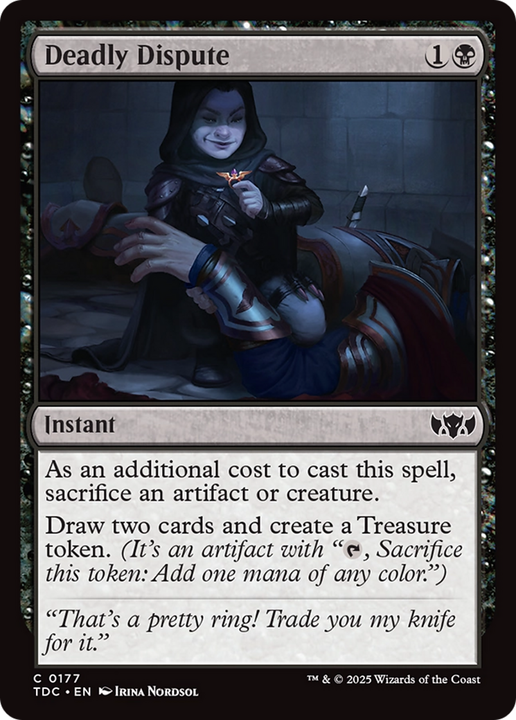 Deadly Dispute [Tarkir: Dragonstorm Commander] | Gear Gaming Bentonville
