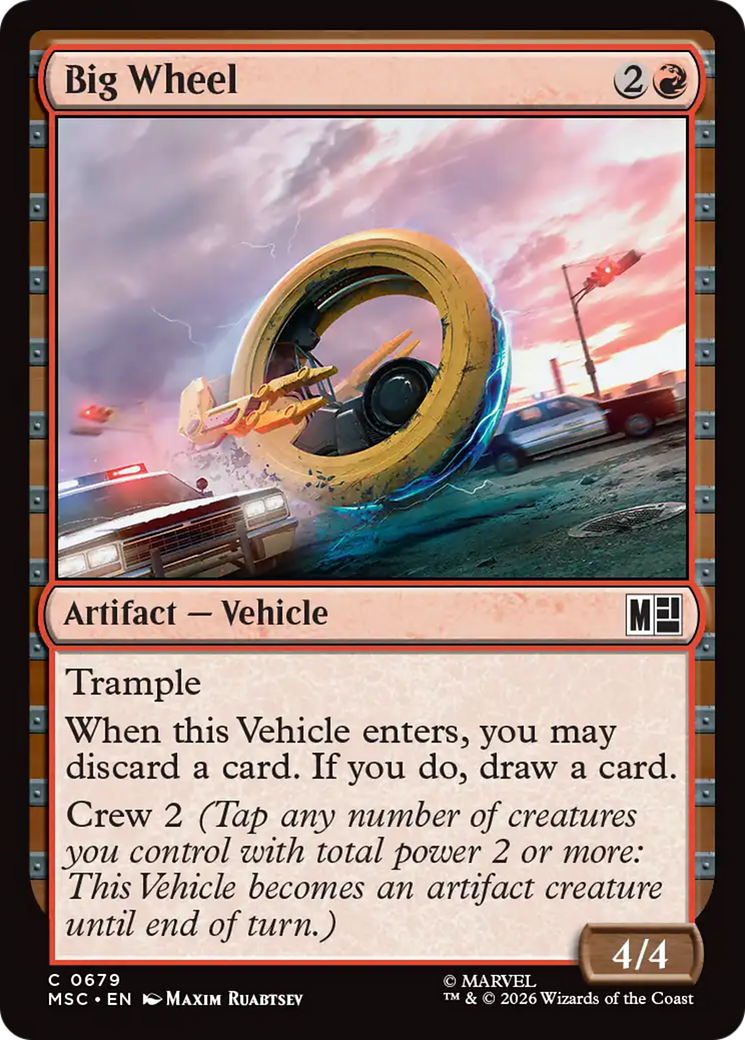 Big Wheel [Marvel Super Heroes Commander] | Gear Gaming Bentonville