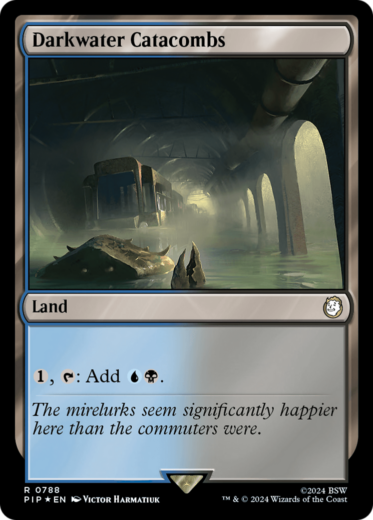 Darkwater Catacombs (Surge Foil) [Fallout] | Gear Gaming Bentonville