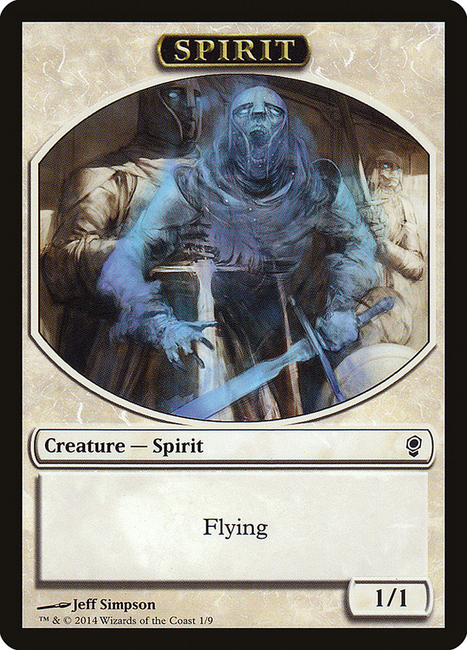 Spirit Token [Conspiracy Tokens] | Gear Gaming Bentonville