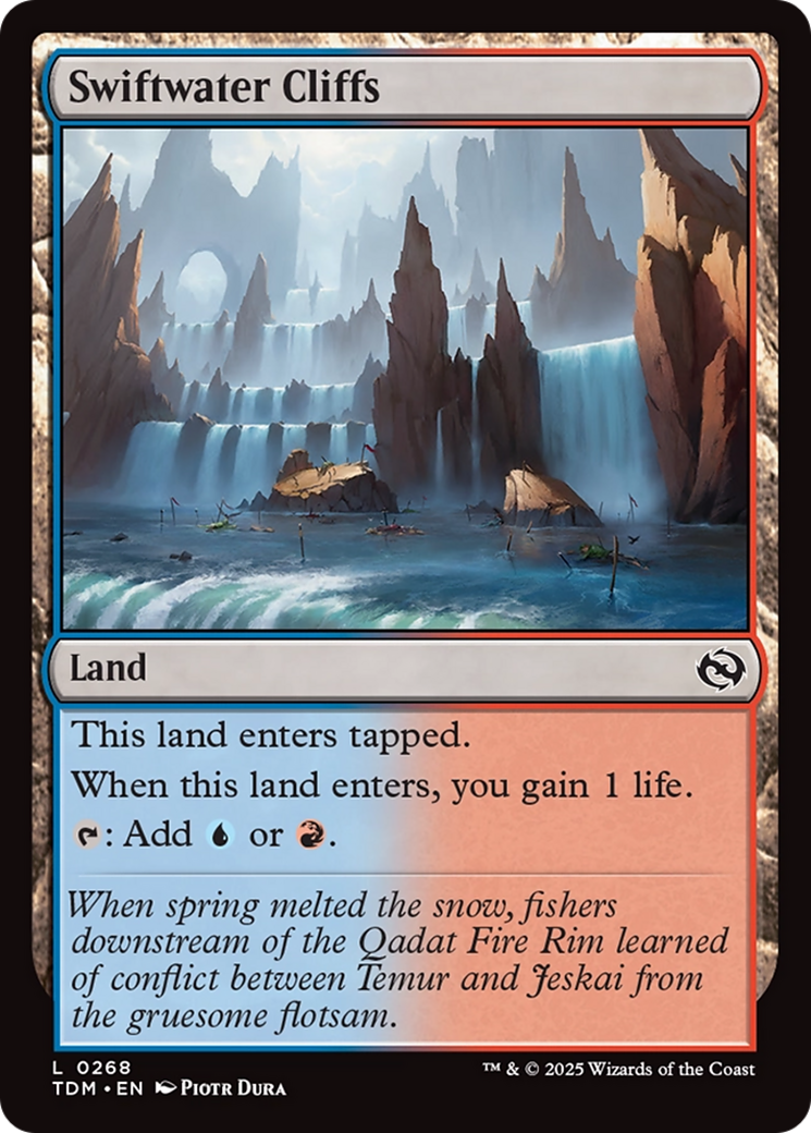 Swiftwater Cliffs [Tarkir: Dragonstorm] | Gear Gaming Bentonville