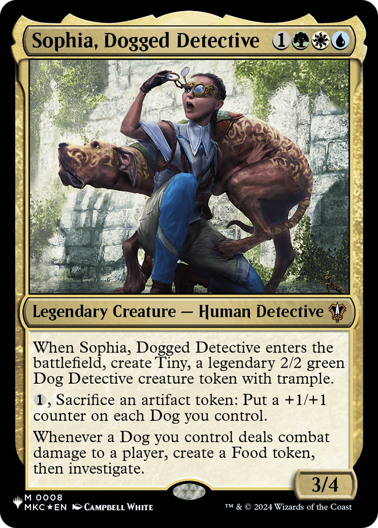 Sophia, Dogged Detective (MKC) [The List] | Gear Gaming Bentonville
