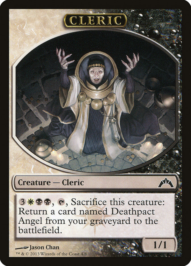 Cleric Token [Gatecrash Tokens] | Gear Gaming Bentonville