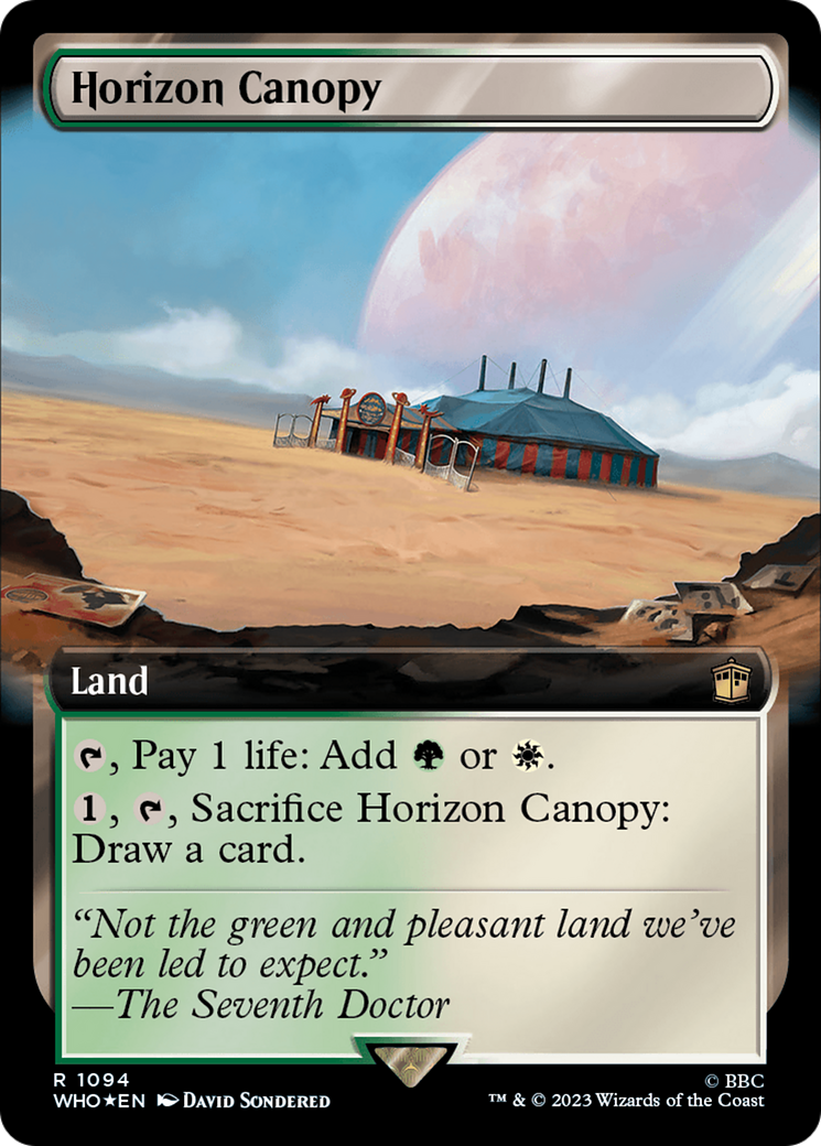 Horizon Canopy (Extended Art) (Surge Foil) [Doctor Who] | Gear Gaming Bentonville