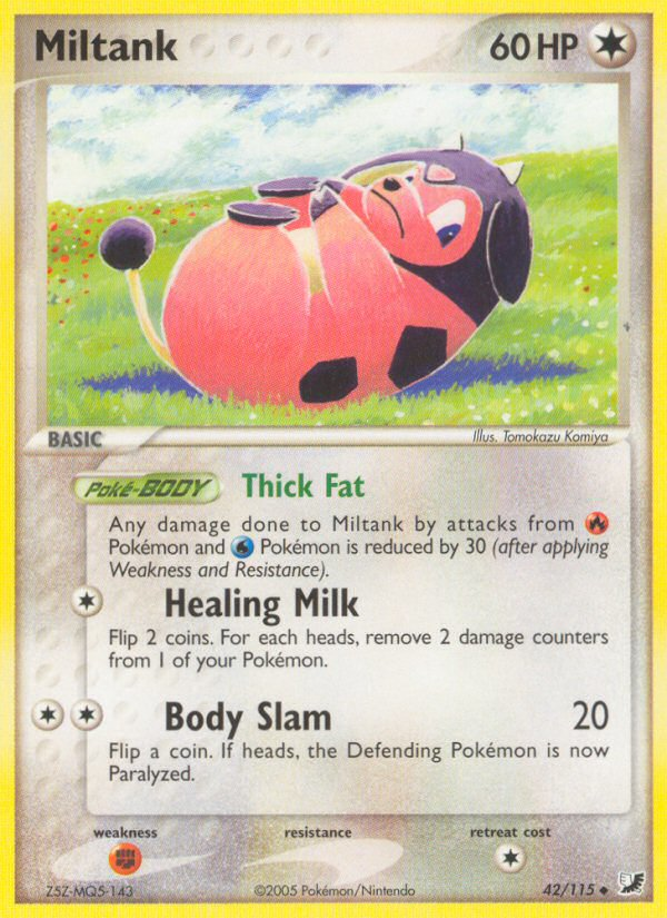 Miltank (42/115) [EX: Unseen Forces] | Gear Gaming Bentonville