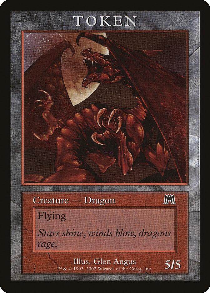 Dragon Token [Magic Player Rewards 2002] | Gear Gaming Bentonville