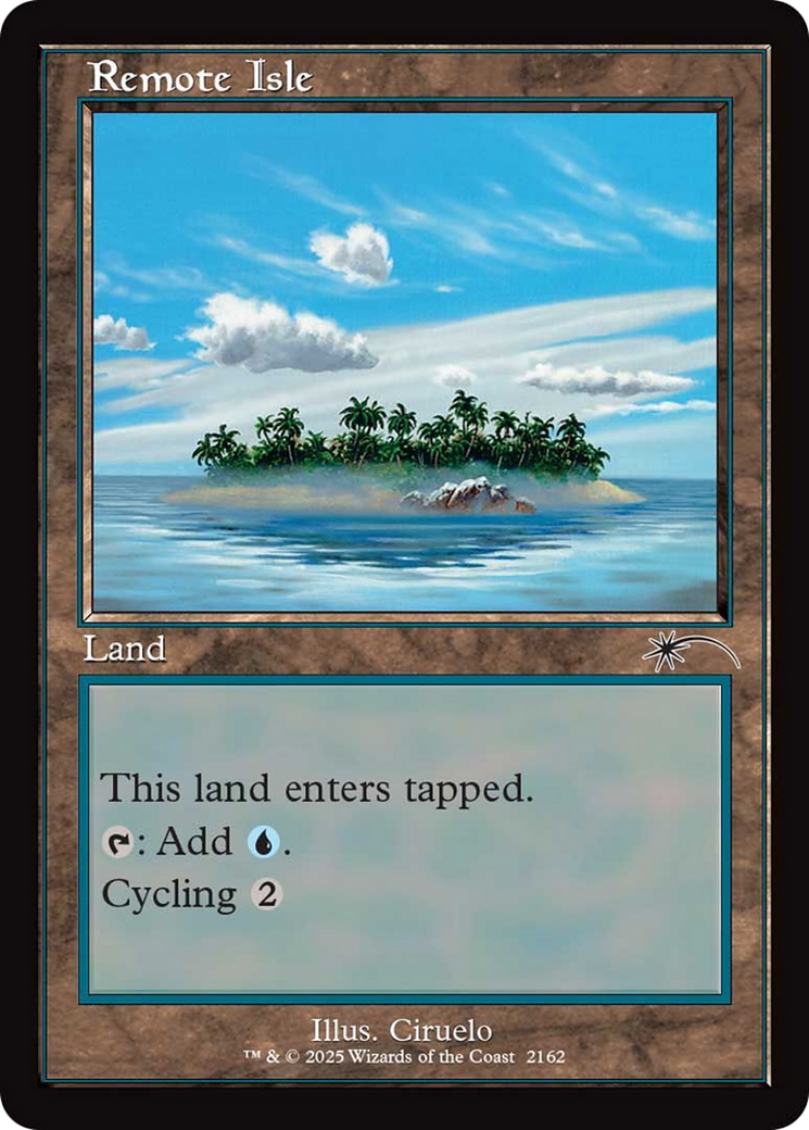 Remote Isle (Retro Frame) [Secret Lair Drop Series] | Gear Gaming Bentonville