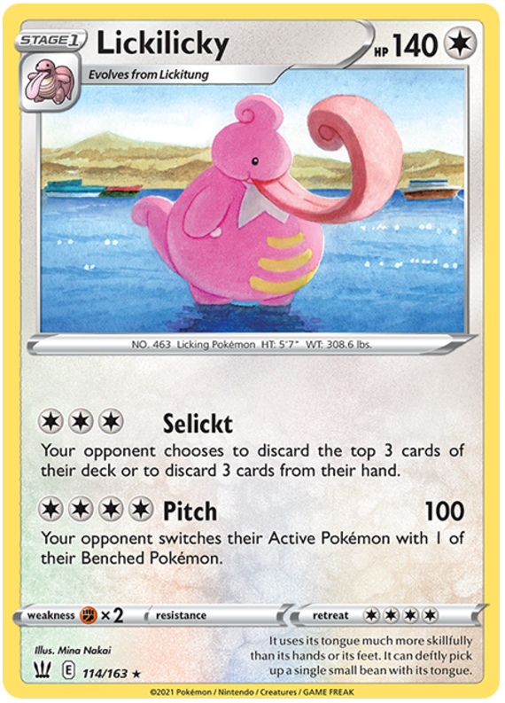 Lickilicky (114/163) [Sword & Shield: Battle Styles] | Gear Gaming Bentonville