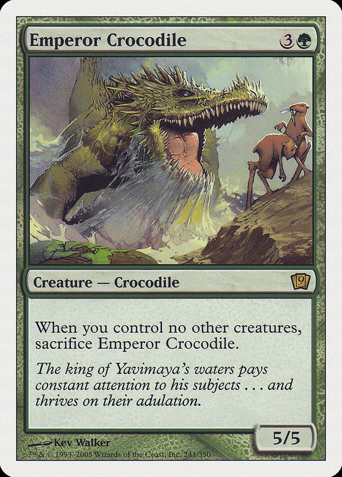 Emperor Crocodile [Ninth Edition] | Gear Gaming Bentonville