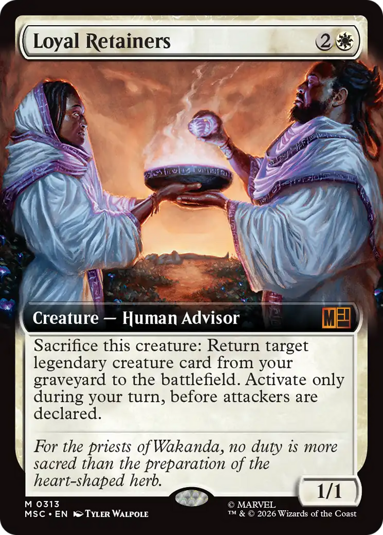 Loyal Retainers (Extended Art) [Marvel Super Heroes Commander] | Gear Gaming Bentonville
