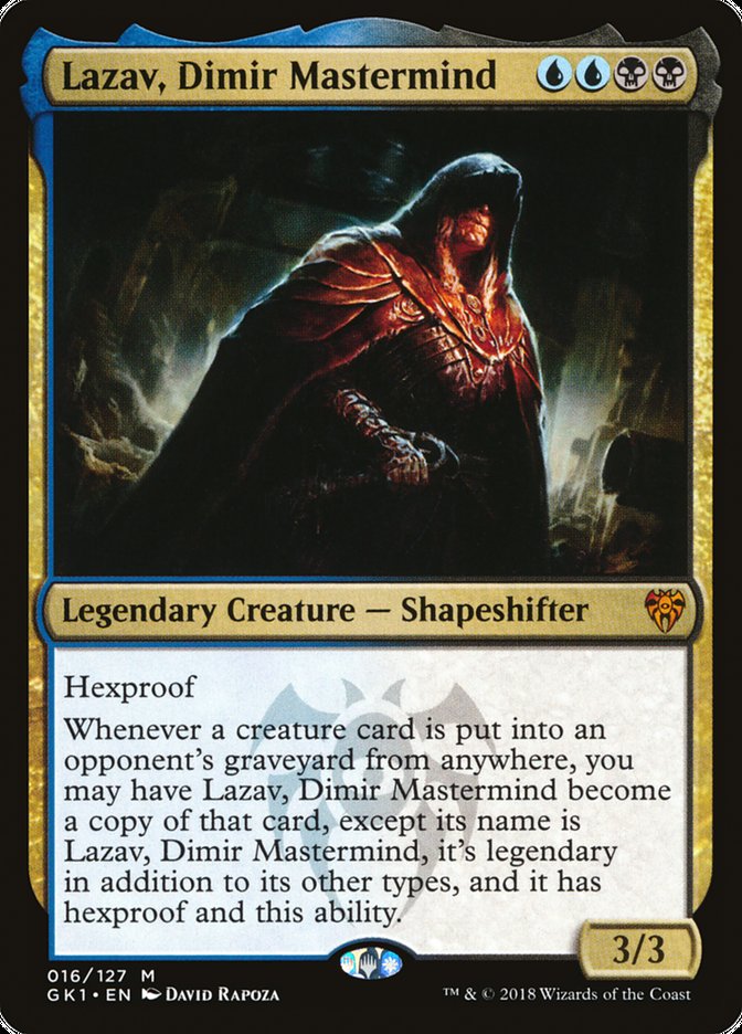 Lazav, Dimir Mastermind [Guilds of Ravnica Guild Kit] | Gear Gaming Bentonville