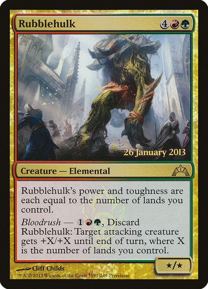 Rubblehulk [Gatecrash Prerelease Promos] | Gear Gaming Bentonville