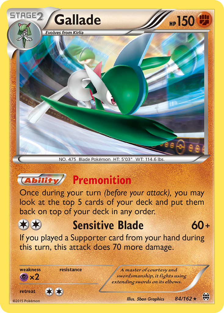 Gallade (84/162) [XY: BREAKthrough] | Gear Gaming Bentonville