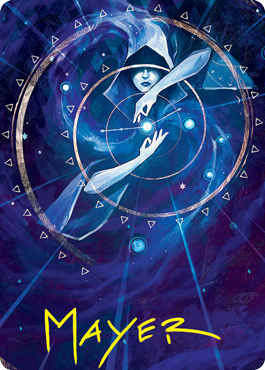 Time Warp Art Card (Gold-Stamped Signature) [Strixhaven: School of Mages Art Series] | Gear Gaming Bentonville